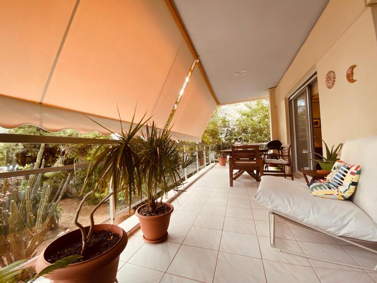 Athens Riviera Garden Views Apartment #Unoblu Atenas Exterior foto