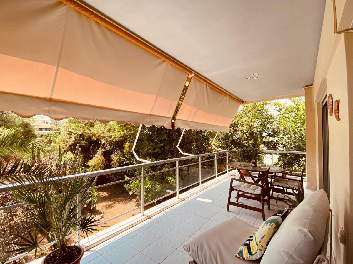 Athens Riviera Garden Views Apartment #Unoblu Atenas Exterior foto